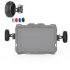 DirectNine Basics Nitze Cage Wheel Side Handle with Dual 1/4 Screws for DSLR Camera Monitor Smartphone Cage view 1