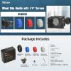 DirectNine Basics Nitze Cage Wheel Side Handle with Dual 1/4 Screws for DSLR Camera Monitor Smartphone Cage view 2