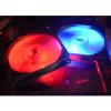JUCMJXQEQ 80x80x15mm 8cm 8015 80mm Fan DC5V Blue red LED Light Computer USB Quiet Cooling Fan (Color : Blue USB Plug) view 4