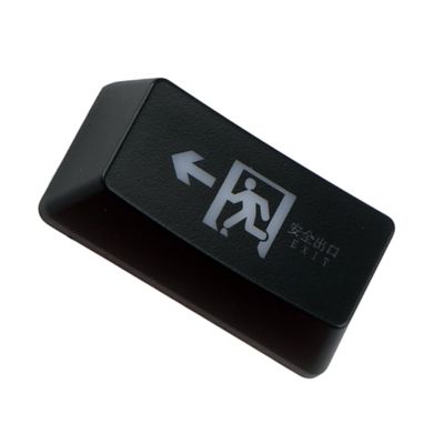 Hoement Replacement Shine Through Keycaps for Mechanical Keyboard Backspace Enter Key Translucent Design Easy Installation Black Compatible Cherry Profile Gaming Keyboards