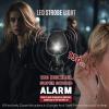 Personal Safety Alarm for Women  Rechargeable Personal Alarm for Women Kids and Elders  130dB Loud Siren  Strobe Light  Low Battery Notice  Safety Siren Keychain view 2