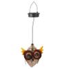 Parliky 1pc Hanging Solar Decorative Lamp Iron Hollow Design for Outdoor Use for Gardens Patios and Lawns Unique Solar-Powered Lighting for Your view 1