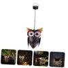 Parliky 1pc Hanging Solar Decorative Lamp Iron Hollow Design for Outdoor Use for Gardens Patios and Lawns Unique Solar-Powered Lighting for Your view 3