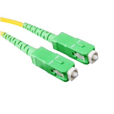 Veemoon 10m Single Mode Fiber Patch Cable to Low Insertion Loss Durable Insulation for Telecommunication and Data Centers