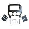 QCPEIJIAN Car Stereo Fascia Dash Panel 2 Din Frame Trim Kit for Mazda 2/Demio 2007-2014 view 2