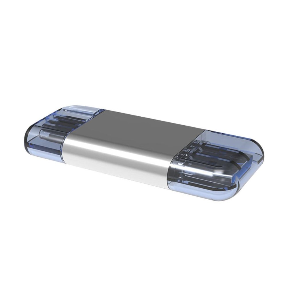 Hoement 1pc Zinc Alloy Reader Adapter for Nm Cards Portable Memory Reader for More Lightweight Design for Backup Phones and Tablets