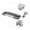 Hoement 1pc Zinc Alloy Reader Adapter for Nm Cards Portable Memory Reader for More Lightweight Design for Backup Phones and Tablets view 3