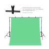 Backdrop Stands 2 * 3Meters Backdrop Stand Adjustable Photography Studio Background Frame 4*Clips Carrying Bag for Video Green Screen view 3
