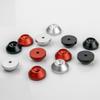 LD-Teemm Aluminum Computer Case Feet, Industrial Case Feet, Aluminum Spacers, for elevating Computer Cases or Other enclosures, 20pcs Silver, Diameter 20mm(0.79") Height 8mm(0.31"), M3 Screws view 1