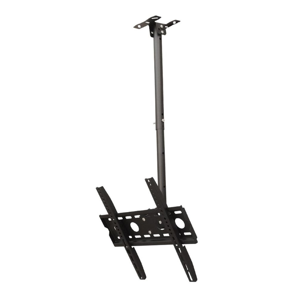 THEGA Ceiling TV Mount Stand - Tilting and Rotating Ceiling TV Mount, Full Motion Height Adjustable TV Bracket for 32-55 Inch TV, with Load of 35 Kg/77 Lbs, VESA Maximum 400x400 Mm (Size : 2-3.8m)