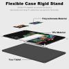 ACWDMKH for Samsung Galaxy Tab S9 Ultra Case/S8 Ultra Case 14.6 Inch with Kickstand Clear Slim TPU Reinforced Corner for Galaxy S9 Ultra Tablet Case 2023/S8 Ultra Tablet Case 2022,Cute Frog Leaf view 4