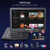 17.9" Portable DVD Player with 15.6" Large HD Screen 5 Hours Rechargeable Battery, Support HDMI Input, Sync TV/Phone, 1600x900, USB TF Card, Multi-formats, Last Memory, Region Free, Dual Speaker view 2