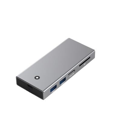 JMT M.2 SSD Enclosure NGFF/NVM E Dual Protocol USB-C?Expansion Card for Laptop USB Hub (MC-401)