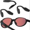 Acefrog 3 Pieces Upgraded Nose Pads for Oakley Metalink OX8153, Bat Flip OX8183 Eyeglasses, Miter OX8154, Cogswell OX8157 Bevel, Activate Eyeglass Push-in Nose Piece Replacement, Anti-Slip, Black view 1