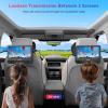 10.1'' Portable Blu Ray Players for Car with Rechargeable Battery, Dual Screen Blu Ray DVD Players Support 1080P Video, Dolby Audio, HDMI Out, Sync Screen, Last Memory, USB/SD, Play A Same Movie view 3