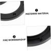 NIYANGLE 4 Pairs Plastic Horn Gasket Plastic Shims Car Speaker Spacer Speakers for Speakers Balloon Number 8 Inch Speaker Spacer Auto Speaker Spacers Washers Cars Natural Extension Cord Abs view 4