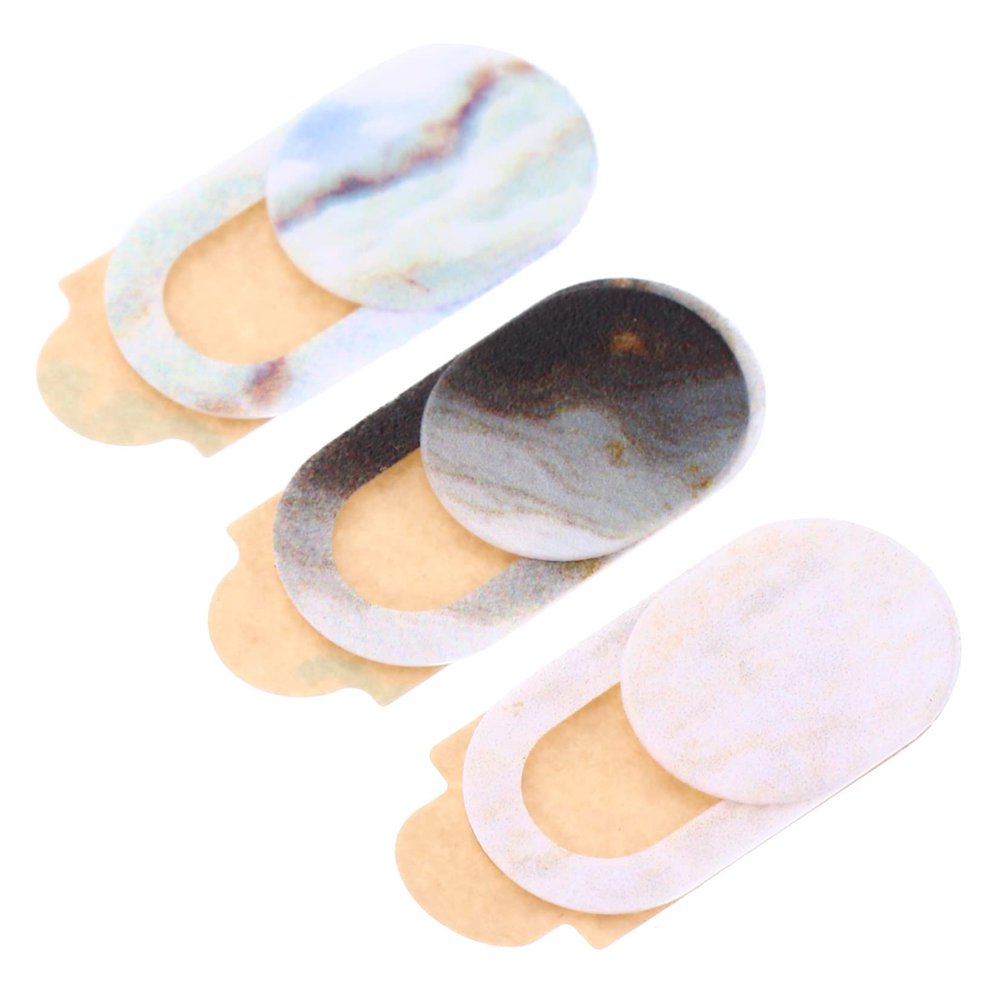 3pcs Webcam Sliding Covers for Laptop Tablet Phone Easy Installation Privacy Protection Slim Design Anti-Peeping Camera Shields for Personal Security