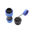 HangTon TY20 6 Pin 5A Waterproof Connector, M20 x 1.5 Thread, Male Female Wire Plug Socket Screw-Wiring Solder-Free Quick-Disconnect for Power Outdoor Device Automotive view 2