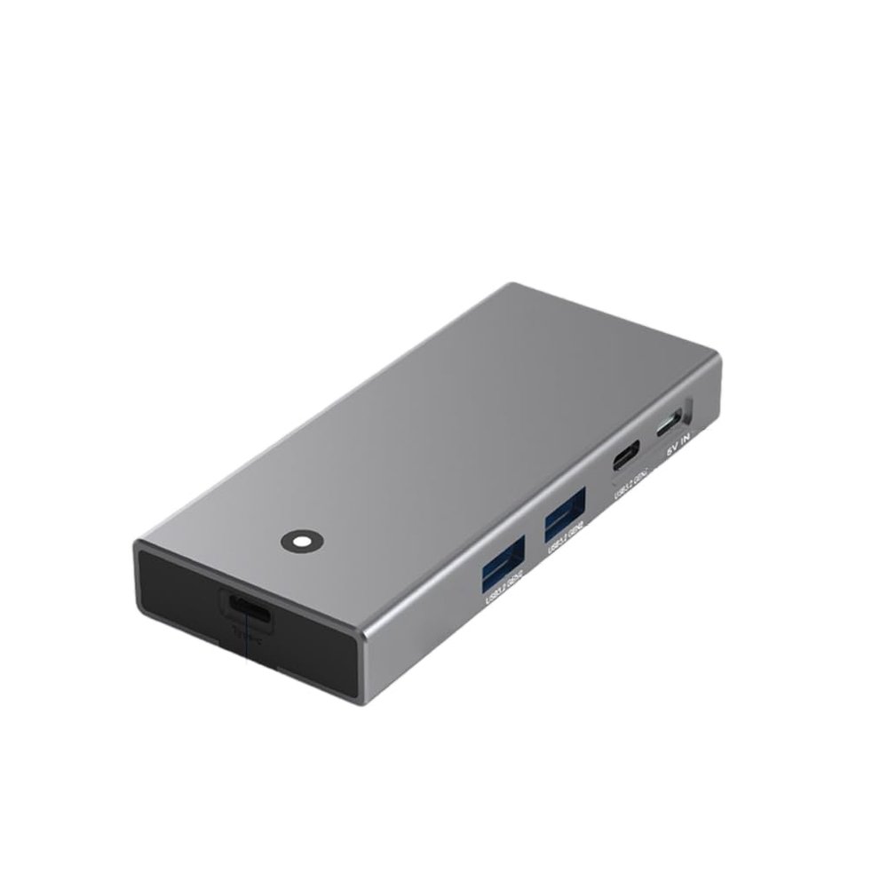 JMT M.2 SSD Enclosure NGFF/NVM E Dual Protocol USB-C?Expansion Card for Laptop USB Hub (MC-403)