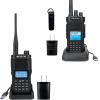 Retevis RA89 Ham Radio, Long Range Dual Band Radio Bundle with Retevis Ailunce HD2 DMR Radio, HD1 New Version, Handheld Ham Radio with GPS view 1
