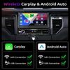 Wireless Carplay 7inch Single Din Touchscreen Radio,IPS Manual Flip Out Touchscreen,AM/FM/RDS 5.1Bluetooth Car Stereo,Fast Charging,Wireless Android Auto,Mirror Link,2 USB/TF/AUX Port+Backup Camera view 3