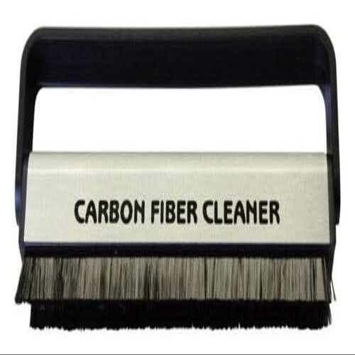 DirectNine Basics Tools for Clock. Carbon Fiber Record Cleaning Brush Cleaner Vinyl Anti Static Dust Remover