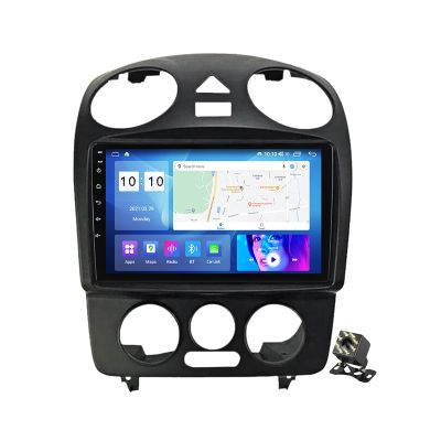Android 12 Car Stereo for Volkswagen VW Beetle A4 2002-2011 with Carplay/Android Auto, 9 Inch Touch Screen Car Radio with GPS Wifi Bluetooth FM/RDS SWC+Backup Camera,M800s/8+256g