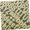 TEHAUX 10sheets Glitter Letter Stickers Self Adhesive Standard Font for DIY Crafts view 3
