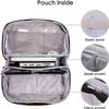 DDgro Electronics Organizer Travel Pouch - Perfect Accessory Bag for Electronics, MacBook Charger & Cords, Cables, Hard Drive (Black-Brown) view 4