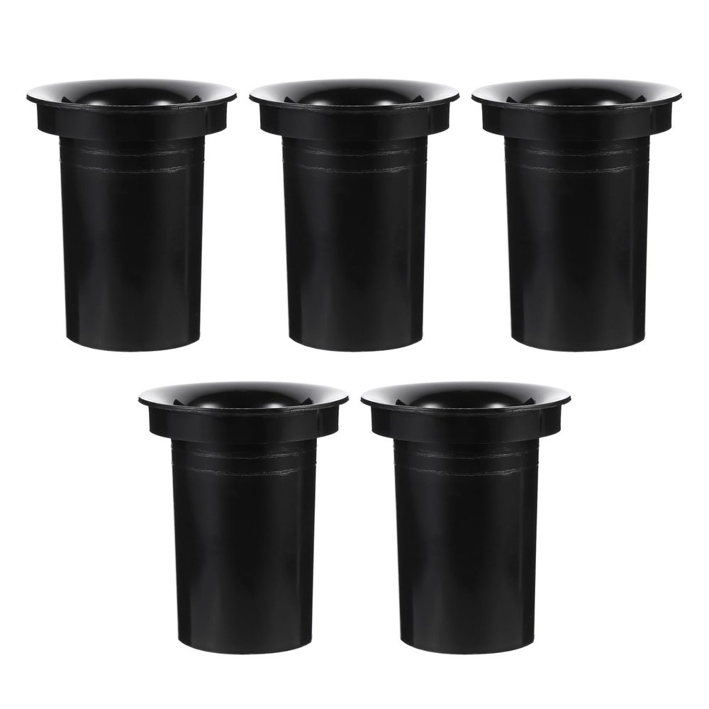 Veemoon 5Pcs Subwoofer Port Speaker Sound Tube Bass Speaker Pilot Hole Bass Reflex Tube Pilot Hole Replacement Air Outlet Plastic Audio Speakers (82 * 110mm)
