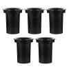 Veemoon 5Pcs Subwoofer Port Speaker Sound Tube Bass Speaker Pilot Hole Bass Reflex Tube Pilot Hole Replacement Air Outlet Plastic Audio Speakers (82 * 110mm) view 1