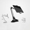 Universal Tablet Car Holder Aluminum Alloy Arm Ergonomic 360 Degree Rotatable Double Sucker Lazy People Stand view 2