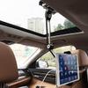 Universal Tablet Car Holder Aluminum Alloy Arm Ergonomic 360 Degree Rotatable Double Sucker Lazy People Stand view 4