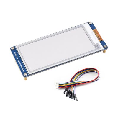 Muloo 2.9" E-Paper Module SPI Screen 296128 Pixel Tri-Color White Black Long Lasting forRaspberryPi SPI E-Ink Screen