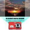 MUNEFE 8X Zoom Diital Camera, MP Diital Camera Kit, LCD Display Photo Shootin Camera for Outdoor Photoraphy(Red) view 3