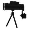 VILLFUL 40x60 Single-Tube Monocular Telescope for Camping Mobile Phone Camera Accessory Black view 1