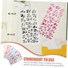 HAPINARY 6sheets Glitter Alphabet Numbers Stickers of Self-Adhesive Letters Decals for Scrapbooking Card Making and Home Decor Easy to Install and Decorative view 3