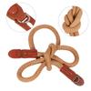 OSALADI 1pc Cotton -single Camera Strap Sturdy Hanging Lanyard for Outdoor Use and Comfortable Apricot Color Camera Not Included view 2