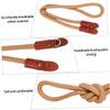 OSALADI 1pc Cotton -single Camera Strap Sturdy Hanging Lanyard for Outdoor Use and Comfortable Apricot Color Camera Not Included view 3