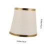 Ciieeo 1pc Fabric Lamp Shade for Ceiling Light Wall Lamp for Living Bedroom Easy to Install Material view 2