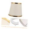 Ciieeo 1pc Fabric Lamp Shade for Ceiling Light Wall Lamp for Living Bedroom Easy to Install Material view 3