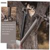 OSALADI Outdoor Aluminum Handle Tent Stake Hammer Lightweight Camping Tool Nail Puller Multi-function Mallet for Hiking and Outdoor Activities view 3