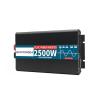 2500W Pure Sine Wave Inverter Peak Power 5000W 12V 24V 48V DC to 110V/120V/230V AC Inverter, Off-Grid Solar Power Inverter for Home, Vehicles,48V to 230V view 1
