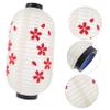 FOYTOKI Decorative Handheld Lanterns Cherry Flower Silk Cloth Lamps Hanging Shade for Mid-Autumn Festival Outdoor Garden Decoration Structure Stylish Home Ornaments view 3
