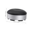 Homoyoyo Portable Laptop Stand with Heat Dissipation Base Cushion Ergonomic Design for Home Office Use Mini Heightening Pad for Stable Laptop Support Black view 2