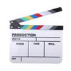 FOYTOKI Crylic Clapperboard for Filming Small Movie Film Clapboard Tv/Film/Movie 30x25cm English view 4
