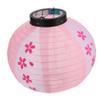 FOYTOKI Japanese Cherry Blossom Lantern Round Hanging Decor for Outdoor Events Traditional Japanese Style Lantern for Festivals and Parties view 1