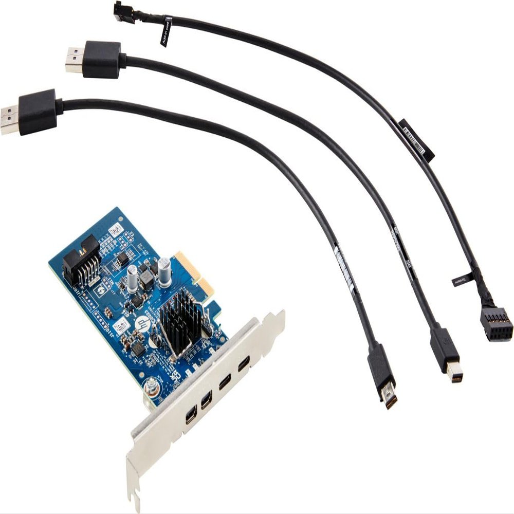 HP Dual TBT4 PCIe x4 Low Profile Card - PCI Express x4-5 GB/s - Workstation