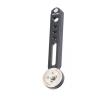 DirectNine Basics Nitze N49-NR5(5 inches/127mm) Extension Arm Plate NATO Rail to ARRI Rosette Mount w M6 Screw for DSLR Camera Cage EVFs Monitors,Handle, blak view 2