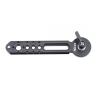 DirectNine Basics Nitze N49-NR5(5 inches/127mm) Extension Arm Plate NATO Rail to ARRI Rosette Mount w M6 Screw for DSLR Camera Cage EVFs Monitors,Handle, blak view 3